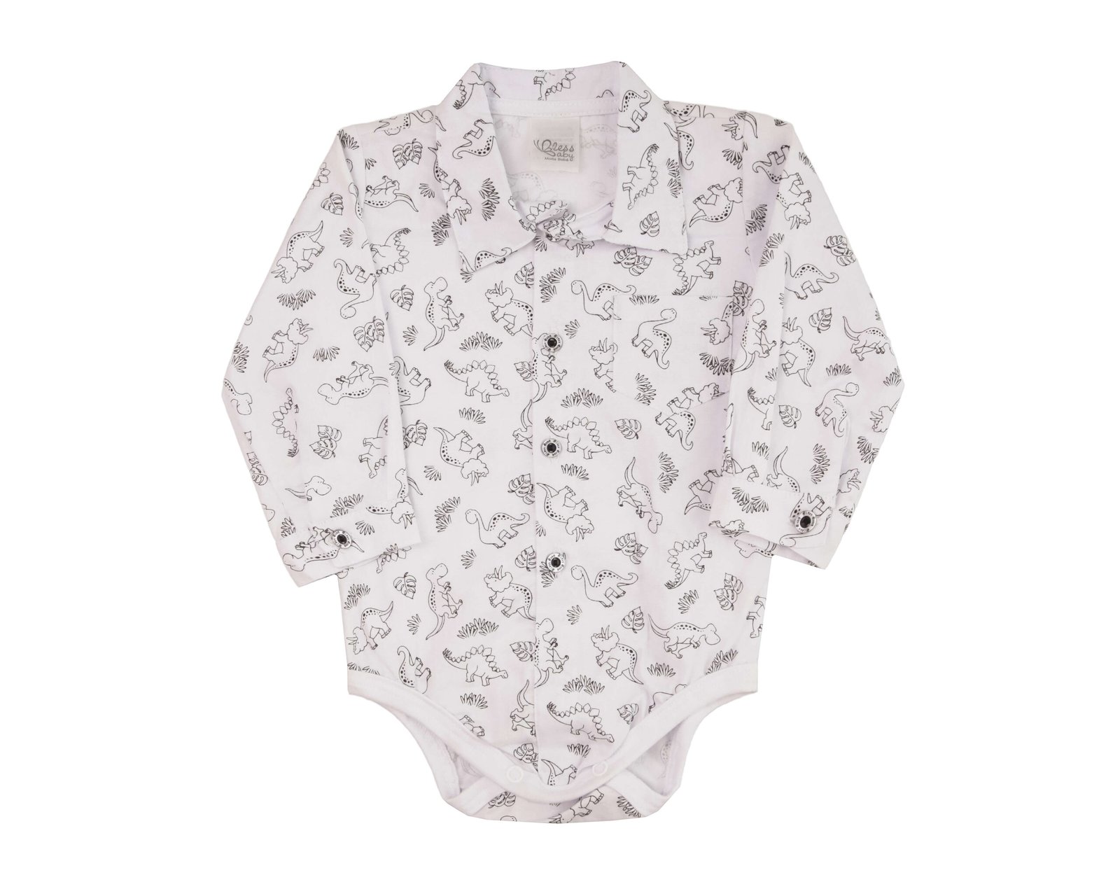 BODY CAMISA MANGA LONGA DINO