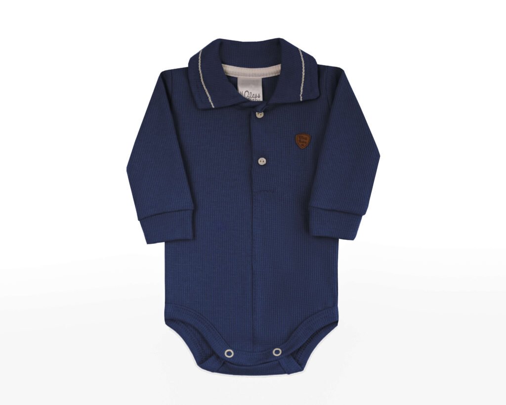 BODY POLO CHARMOZINHO MANGA LONGA